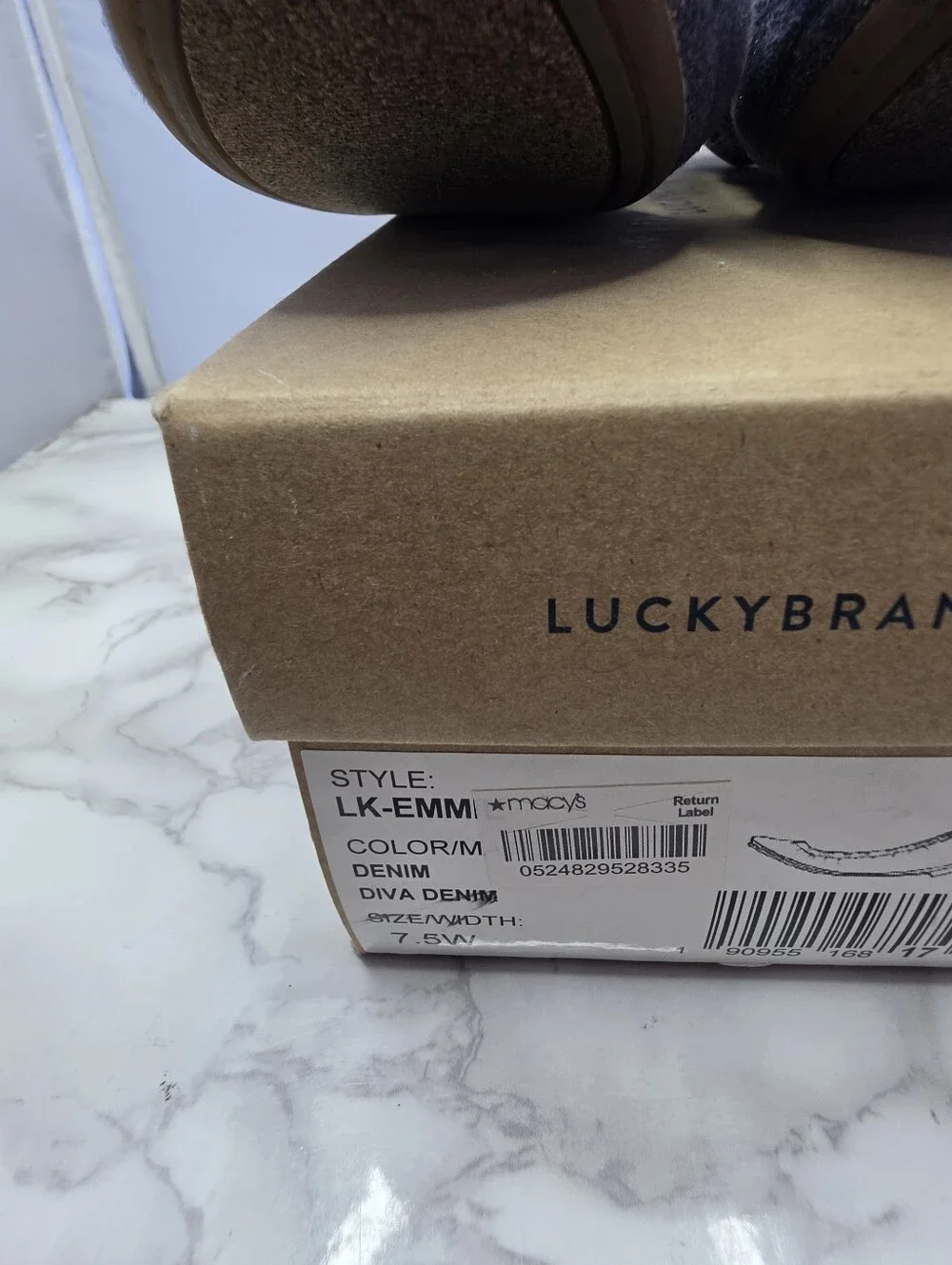 Lucky Brand ballet flats 7.5